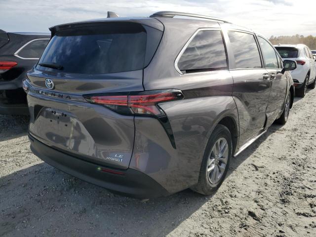 2021 TOYOTA SIENNA LE VIN: 5TDKRKEC9MS004967