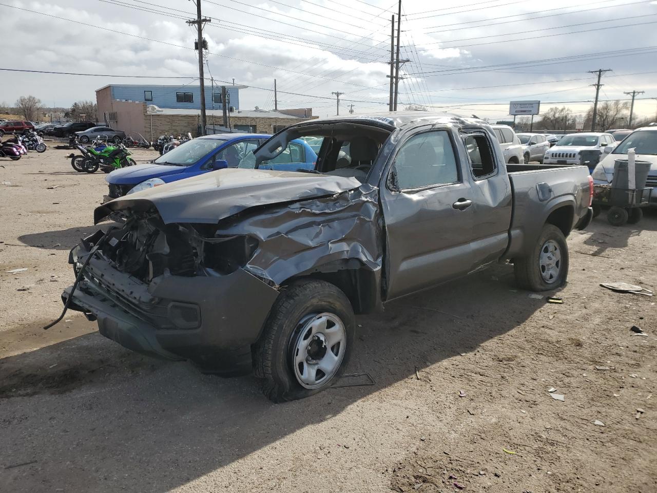 2022 TOYOTA TACOMA ACCESS CAB VIN:3TYSX5EN8NT011598
