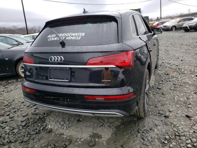 2021 AUDI Q5 PREMIUM VIN: WA1AAAFY4M2112695