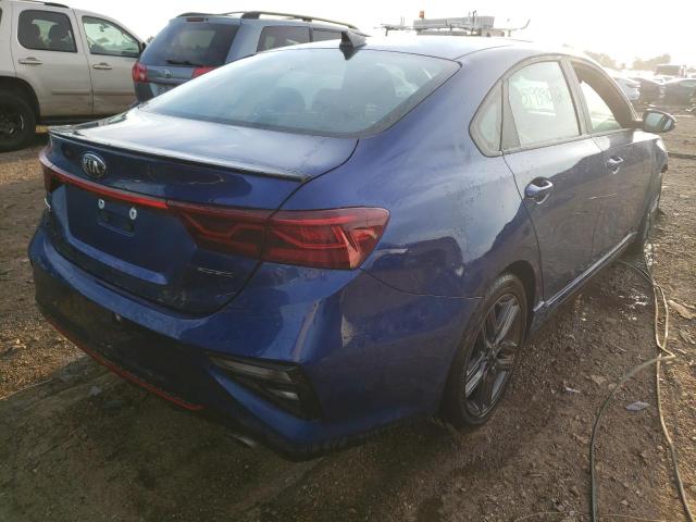 2021 KIA FORTE GT LINE VIN: 3KPF34AD3ME409570
