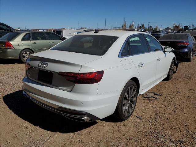 2021 AUDI A4 PREMIUM 40 VIN: WAUABAF46MA066046