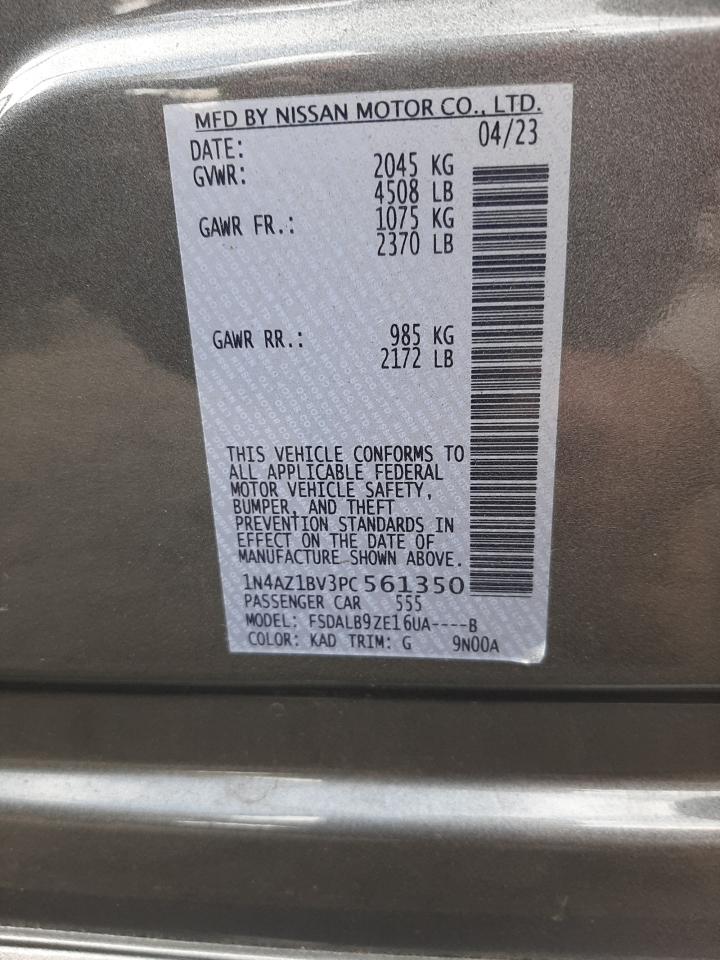 2023 NISSAN LEAF S VIN:1N4AZ1BV3PC561350