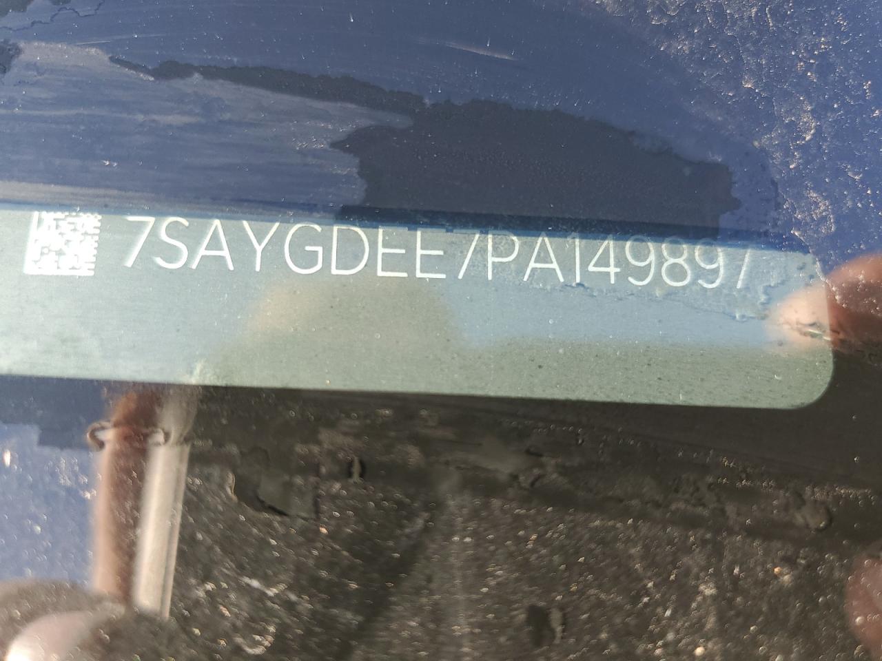 2023 TESLA MODEL Y VIN:7SAYGDEE7PA149897