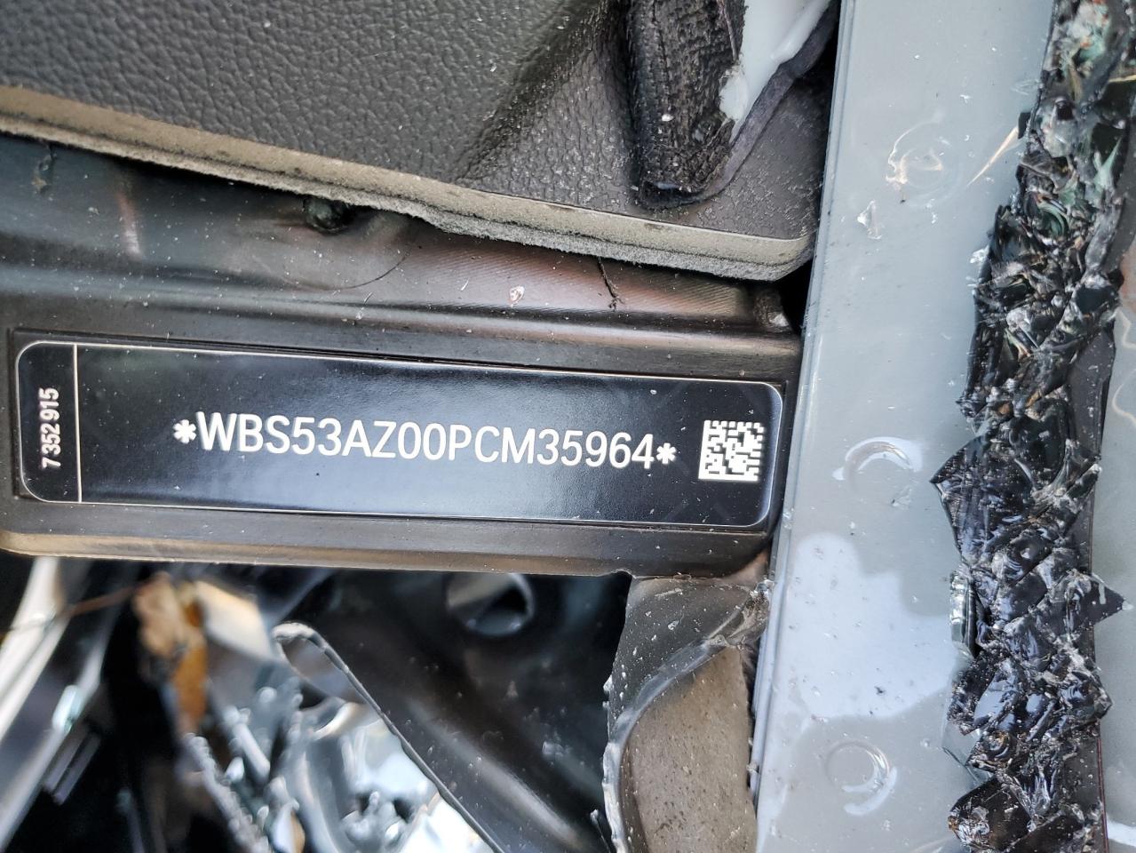 2023 BMW M4 VIN:WBS53AZ00PCM35964