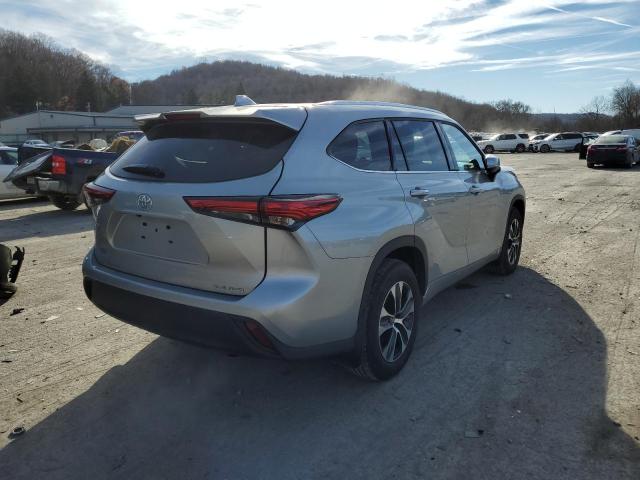 2021 TOYOTA HIGHLANDER XLE VIN: 5TDGZRBH5MS538689