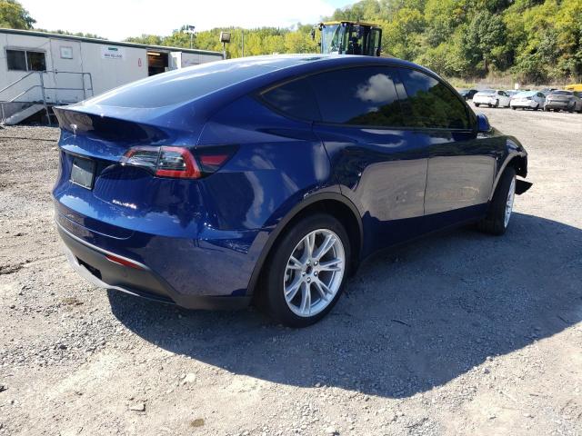 2021 TESLA MODEL Y VIN: 5YJYGDEE8MF257666