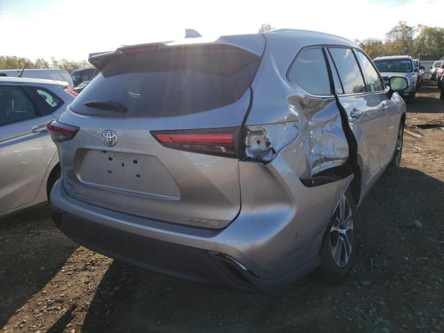 2021 TOYOTA HIGHLANDER XLE VIN: 5TDHZRBH3MS111290