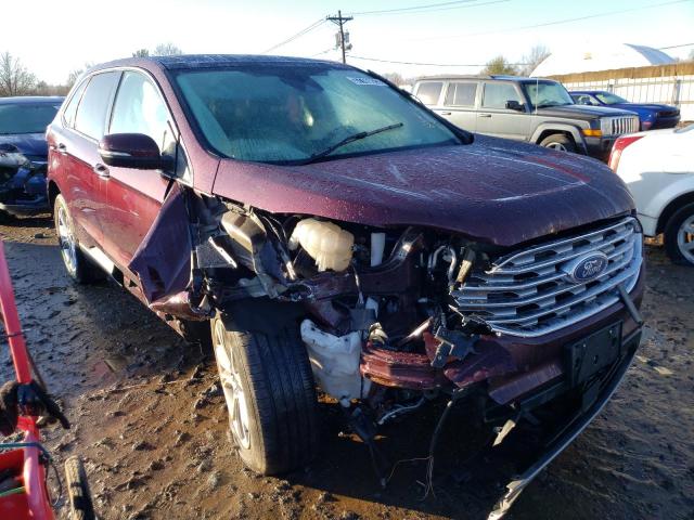 2021 FORD EDGE TITANIUM VIN: 2FMPK4K90MBA18168
