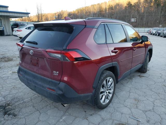 2021 TOYOTA RAV4 XLE PREMIUM VIN: 2T3A1RFV5MW225105