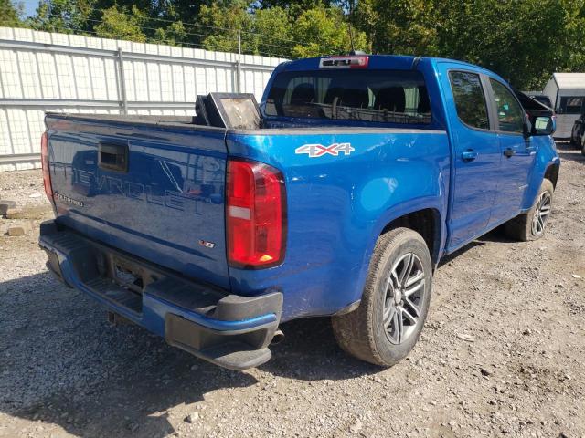 2021 CHEVROLET COLORADO VIN: 1GCGTBENXM1122192