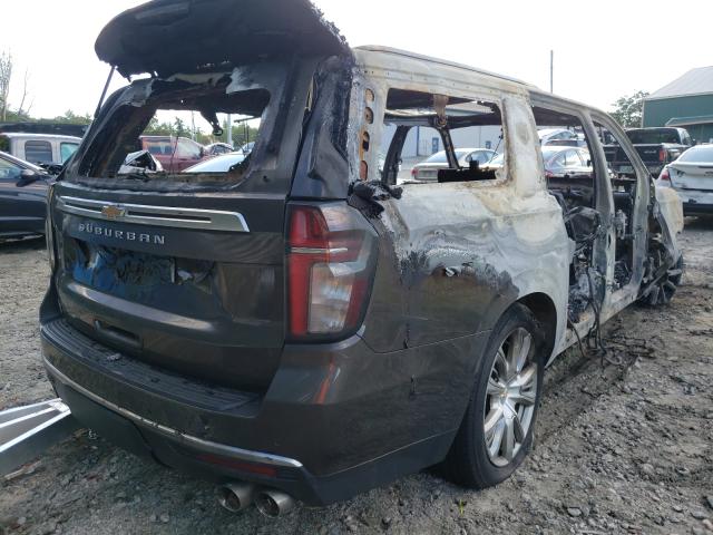 2021 CHEVROLET SUBURBAN K1500 HIGH COUNTRY VIN: 1GNSKGKL8MR254096