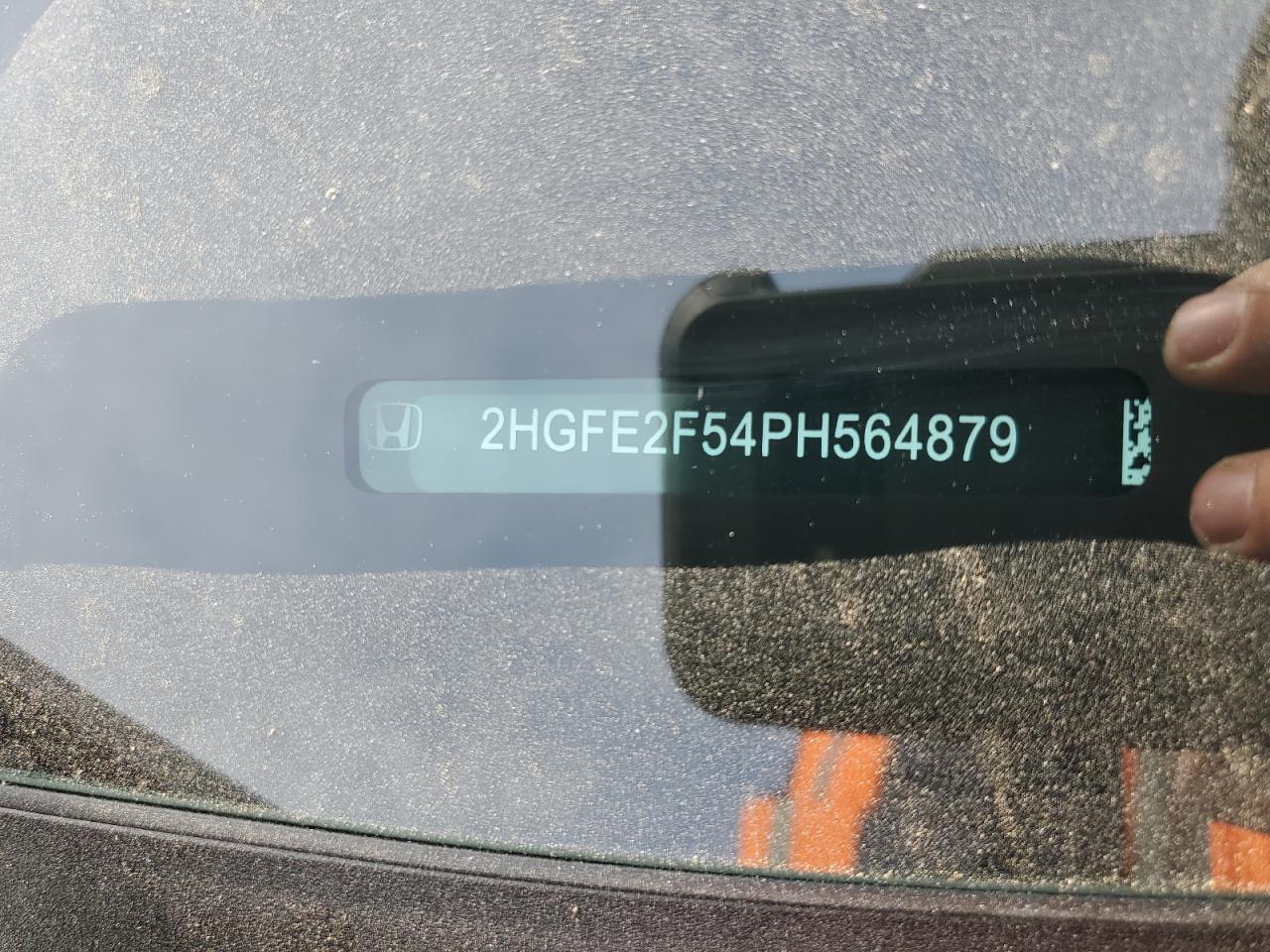 2023 HONDA CIVIC SPORT VIN:2HGFE2F54PH564879