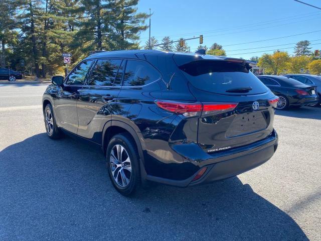 2021 TOYOTA HIGHLANDER HYBRID XLE VIN: 5TDGARAH9MS505199
