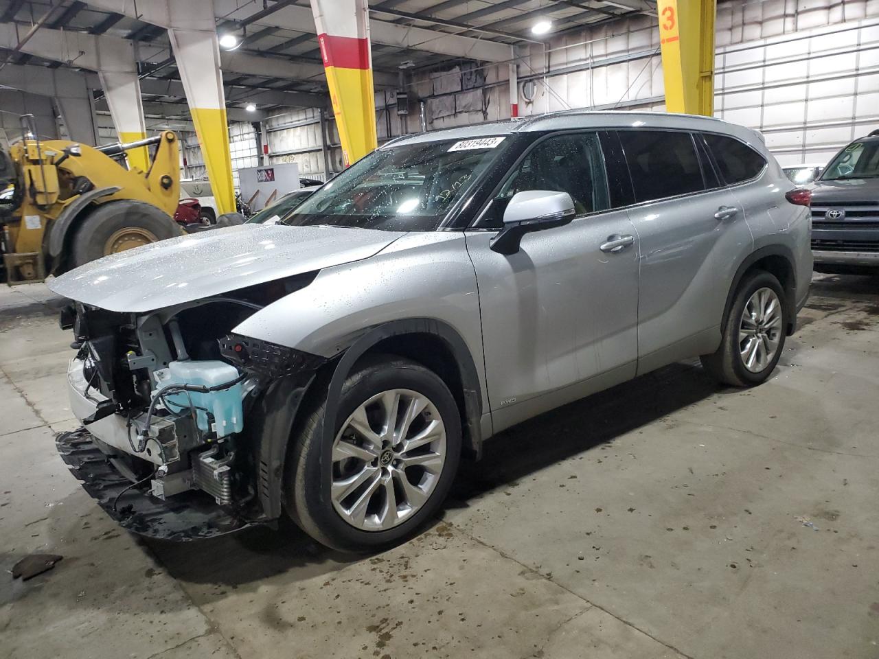 2022 TOYOTA HIGHLANDER HYBRID LIMITED VIN: 5TDXBRCH4NS555522 – VIN