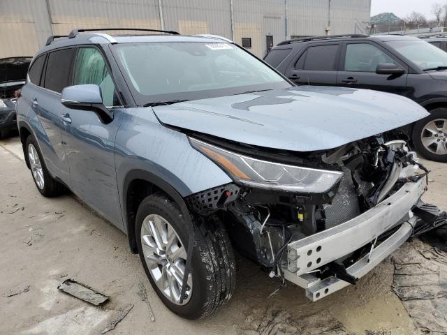 2021 TOYOTA HIGHLANDER LIMITED VIN: 5TDDZRBH5MS124380