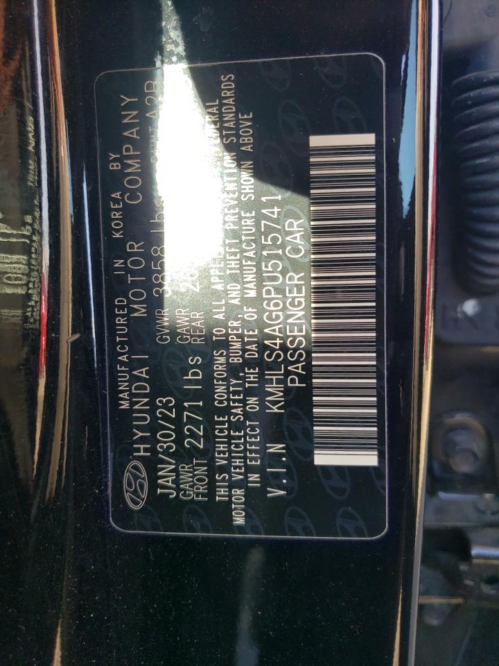 2023 HYUNDAI ELANTRA SEL VIN:KMHLS4AG6PU515741
