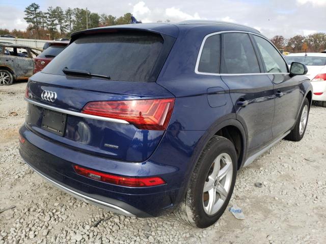 2021 AUDI Q5 PREMIUM VIN: WA1AAAFY7M2044649