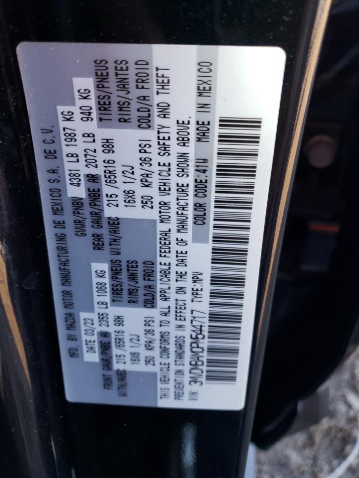 2023 MAZDA CX-30 VIN:3MVDMBAM0PM544717