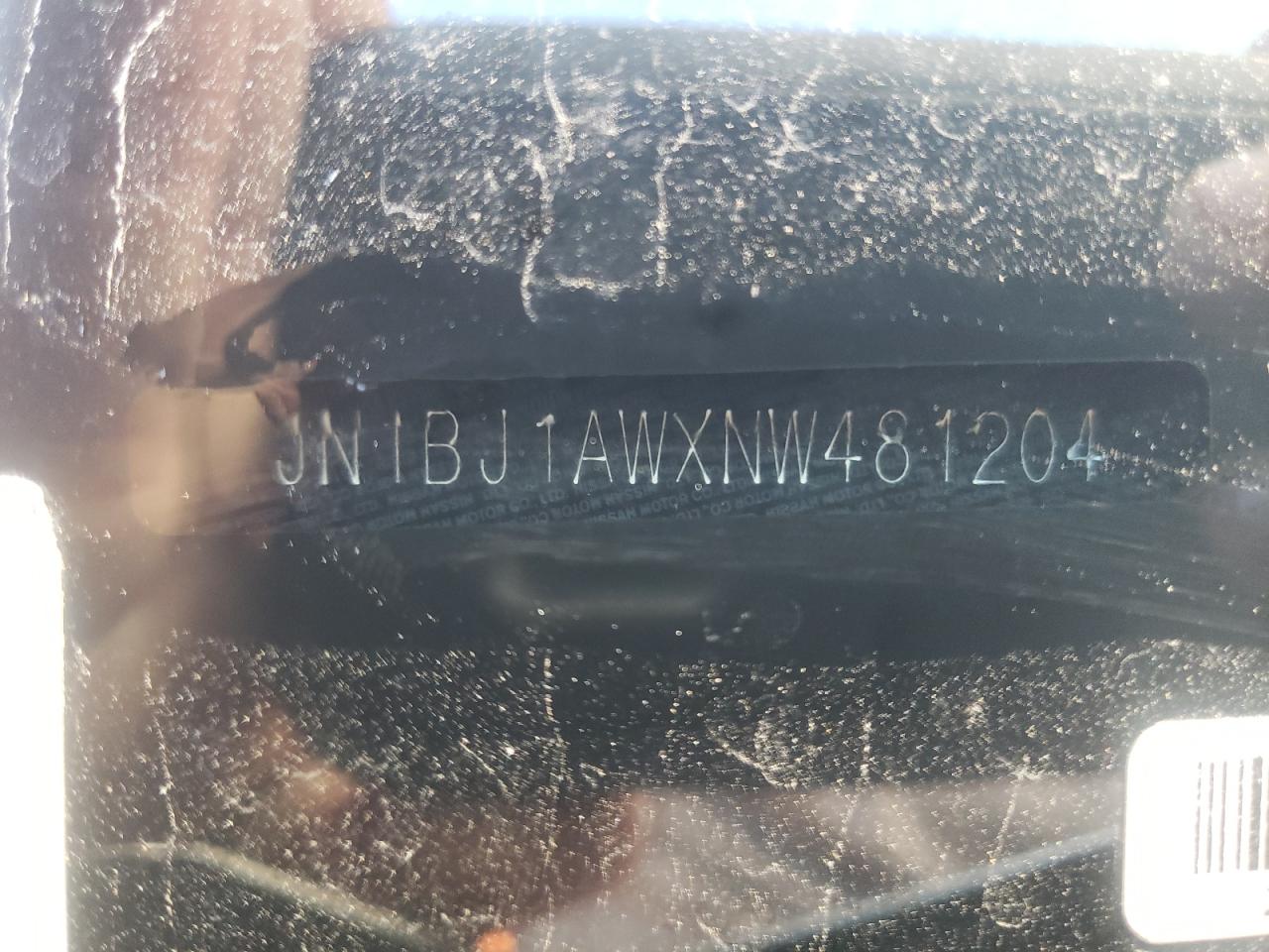 2022 NISSAN ROGUE SPORT S VIN:JN1BJ1AWXNW481204