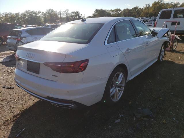 2021 AUDI A4 PREMIUM 45 VIN: WAUDAAF48MA044016