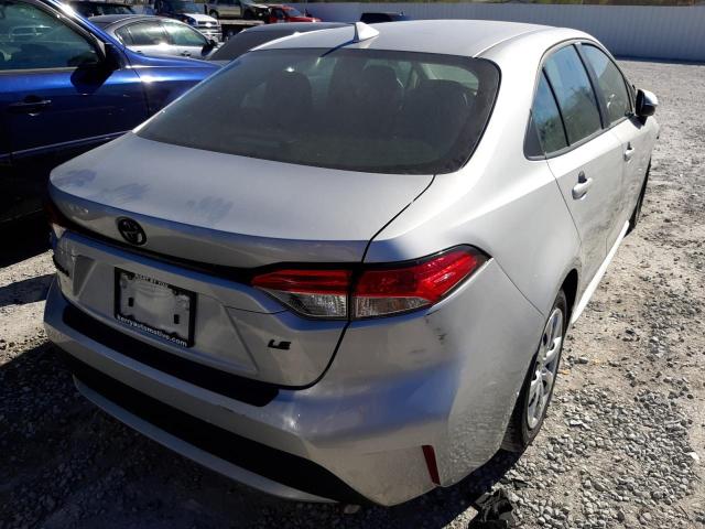2021 TOYOTA COROLLA LE VIN: 5YFEPMAE9MP163888