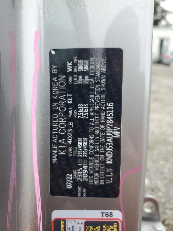 2023 KIA SOUL GT LINE VIN:KNDJ53AU9P7845116