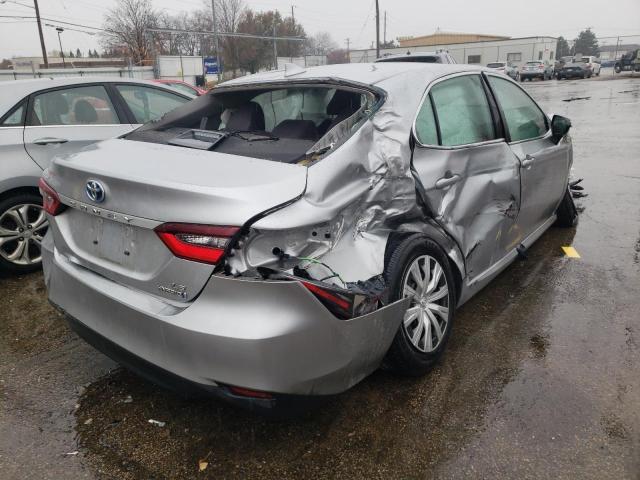 2021 TOYOTA CAMRY LE VIN: 4T1H31***********