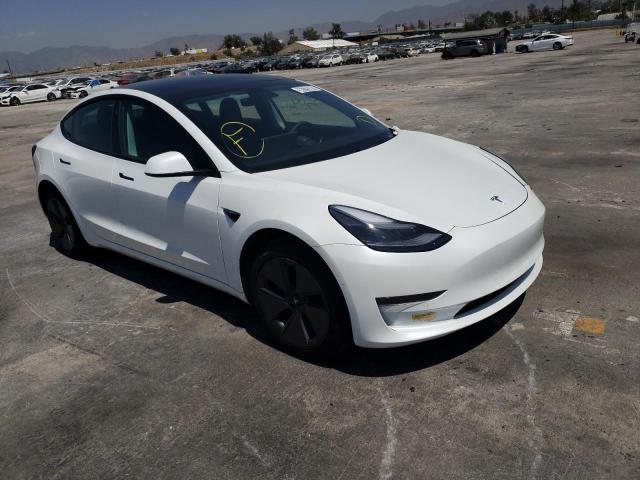 2021 tesla store model 3 vin