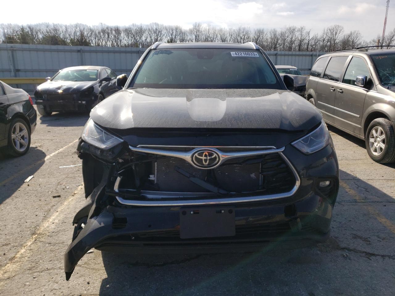 2022 TOYOTA HIGHLANDER LIMITED VIN:5TDDZRBH8NS249326