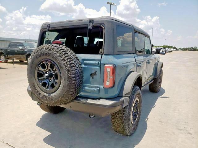 2021 FORD BRONCO FIRST EDITION VIN: 1FMEE5EP3MLA40437