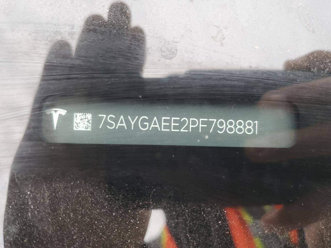 2023 TESLA MODEL Y VIN:7SAYGAEE2PF798881