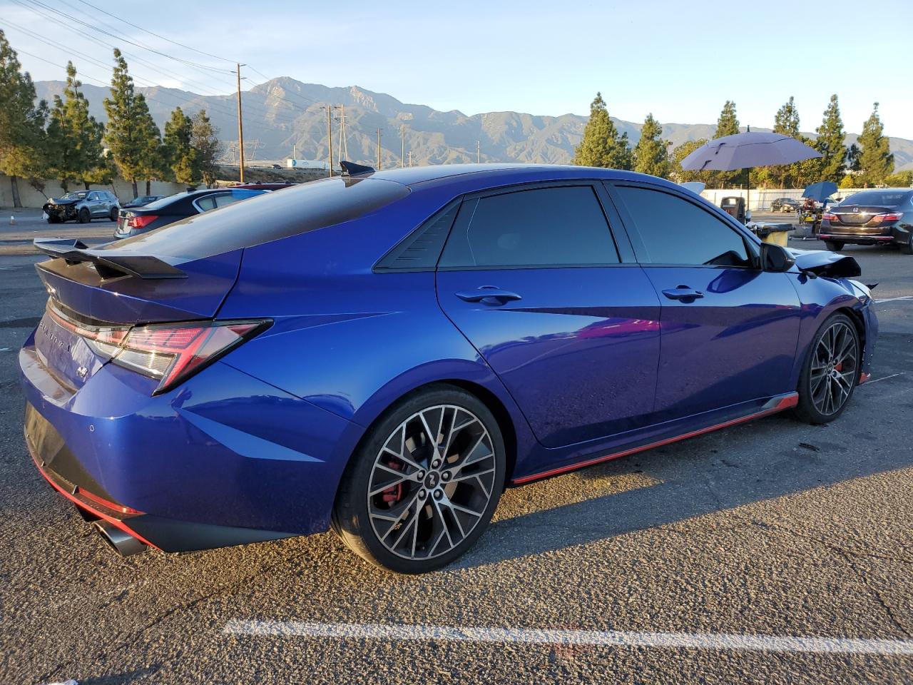 2022 HYUNDAI ELANTRA N VIN:KMHLW4AK2NU007031