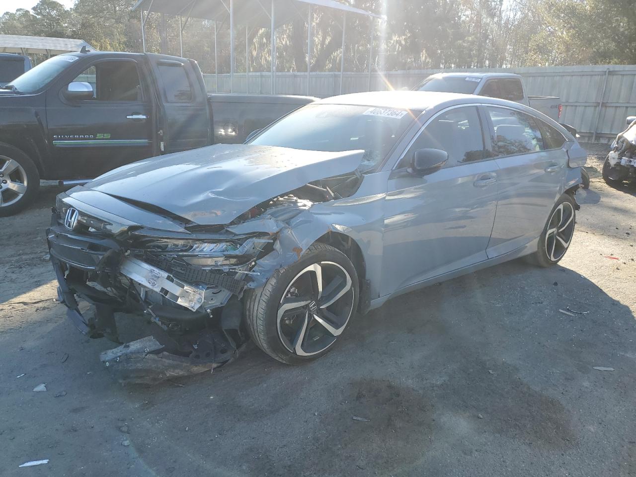 2022 HONDA ACCORD SPORT VIN:1HGCV2F32NA023584