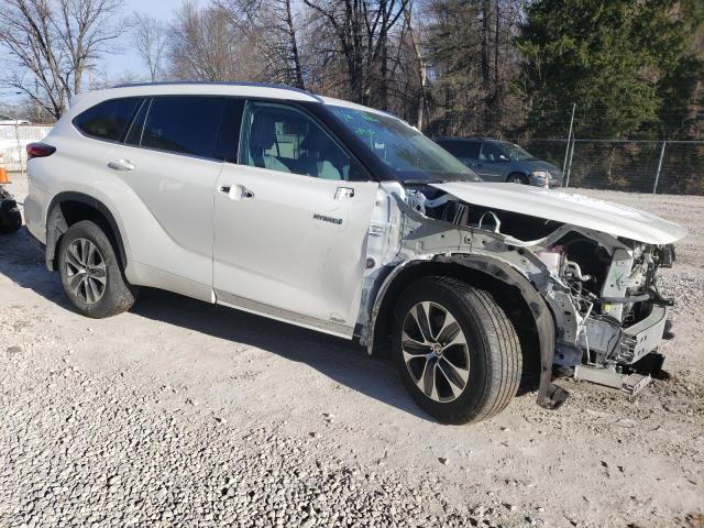 2021 TOYOTA HIGHLANDER HYBRID XLE VIN: 5TDGBRCH7MS531908