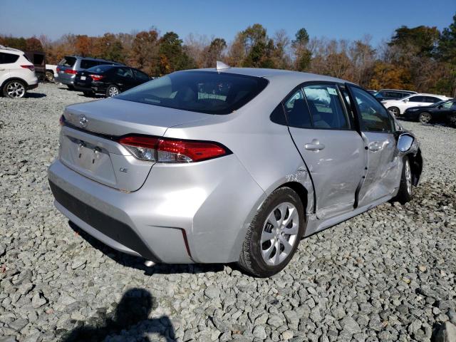 2021 TOYOTA COROLLA LE VIN: 5YFEPMAEXMP158487