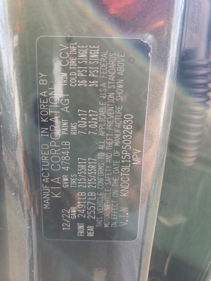 2023 KIA NIRO WAVE VIN:KNDCT3L15P5032630