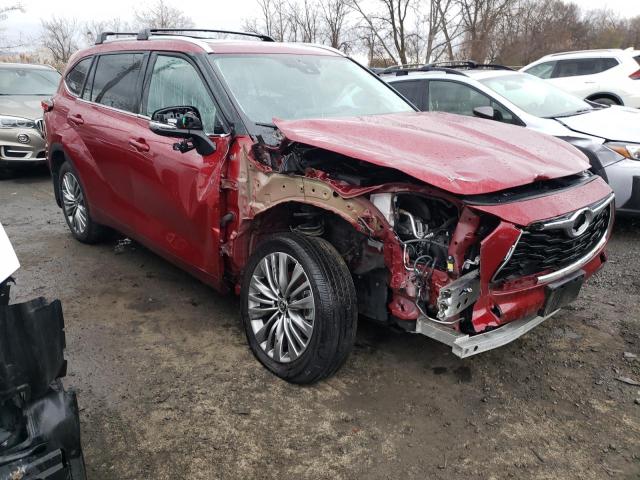 2021 TOYOTA HIGHLANDER PLATINUM VIN: 5TDFZRBH9MS065858