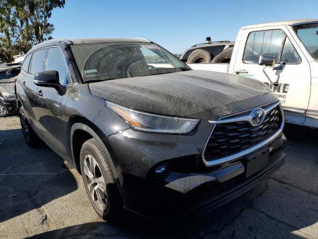 2021 TOYOTA HIGHLANDER HYBRID XLE VIN: 5TDHARAH3MS507809