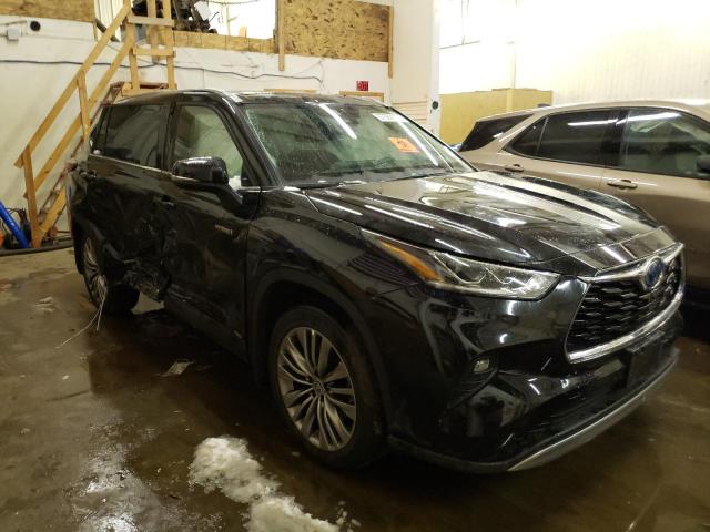 2021 TOYOTA HIGHLANDER HYBRID PLATINUM VIN: 5TDEBRCH2MS017942