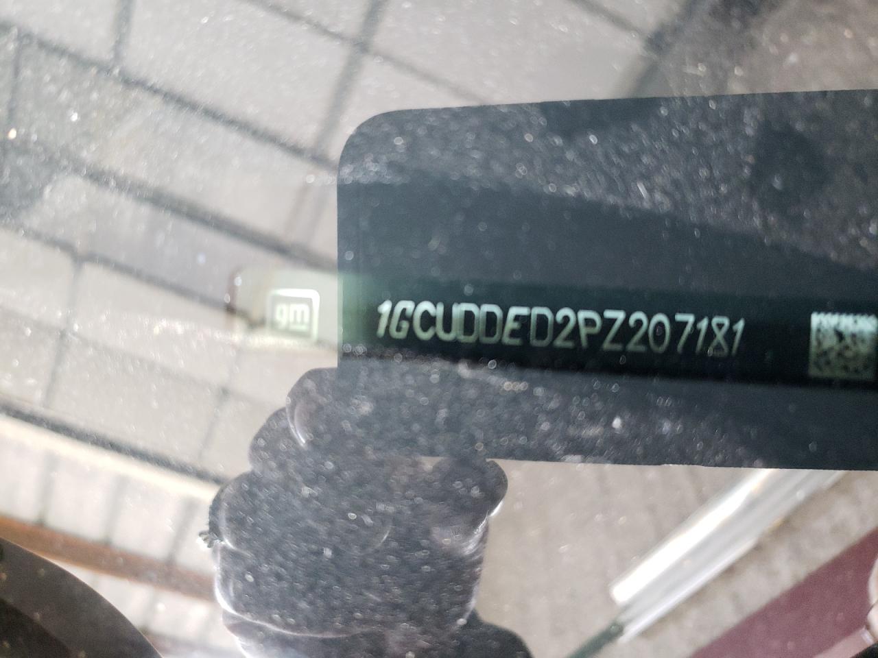 2023 CHEVROLET SILVERADO K1500 LT VIN:1GCUDDED2PZ207181