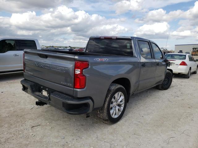 2021 CHEVROLET SILVERADO K1500 CUSTOM VIN: 1GCPYBEK0MZ387938
