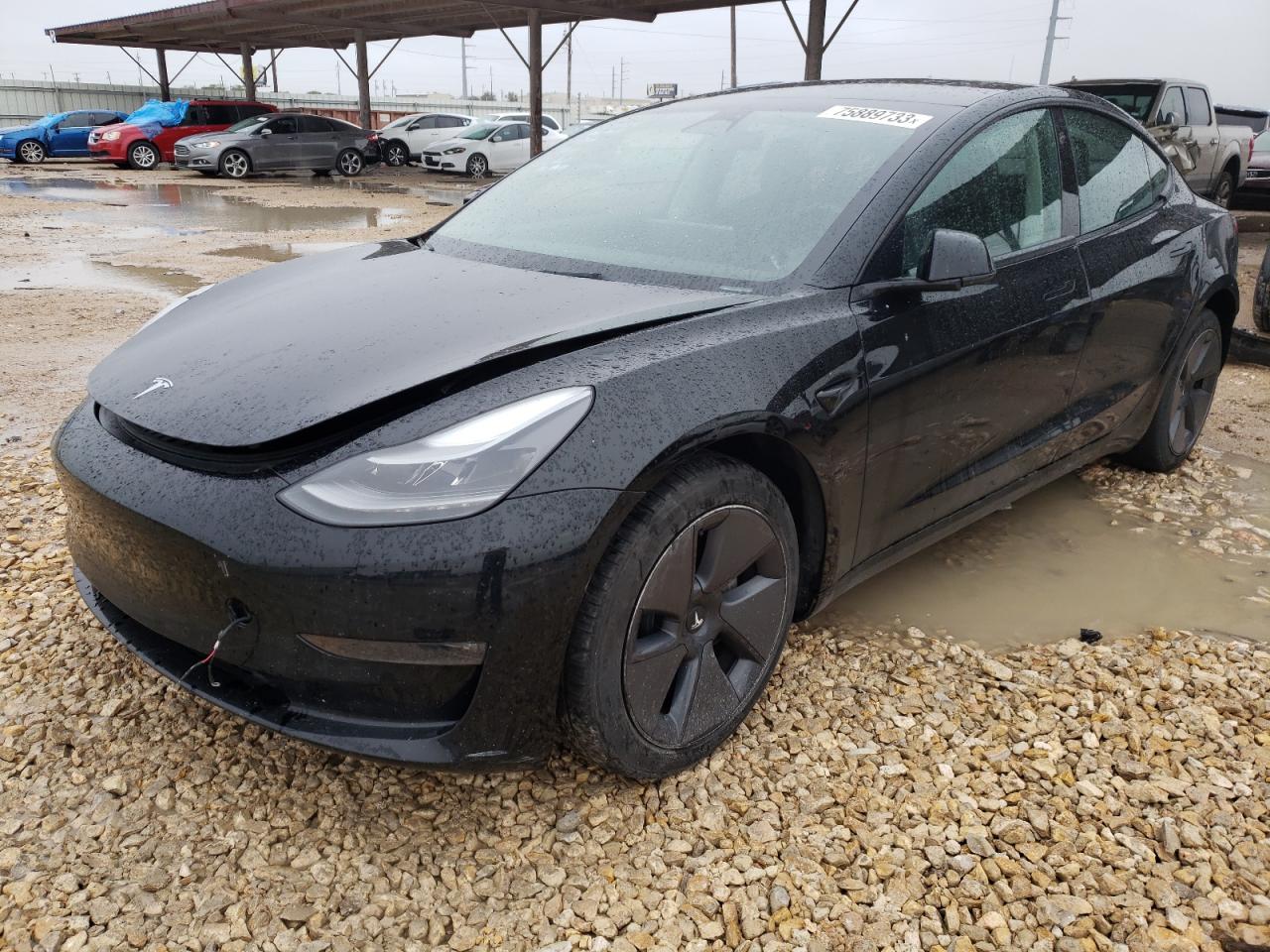 2022 TESLA MODEL 3 VIN:5YJ3E1EB5NF266704