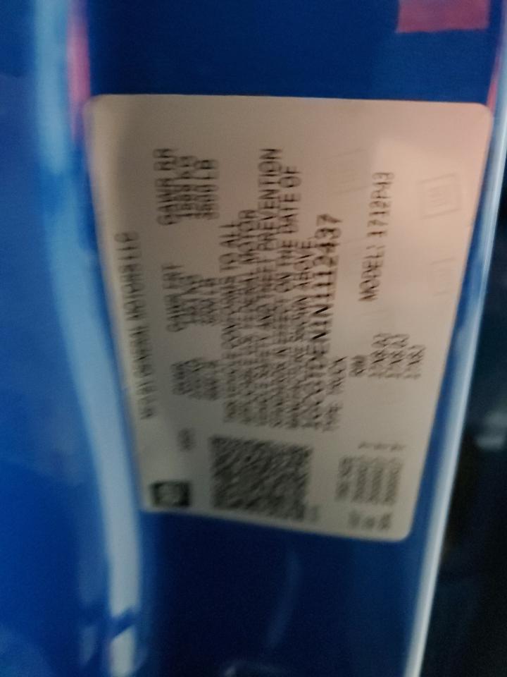 2022 CHEVROLET COLORADO Z71 VIN:1GCGTDEN1N1112437