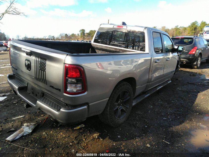 2021 RAM 1500 BIG HORN VIN: 1C6SRFBT7MN762489