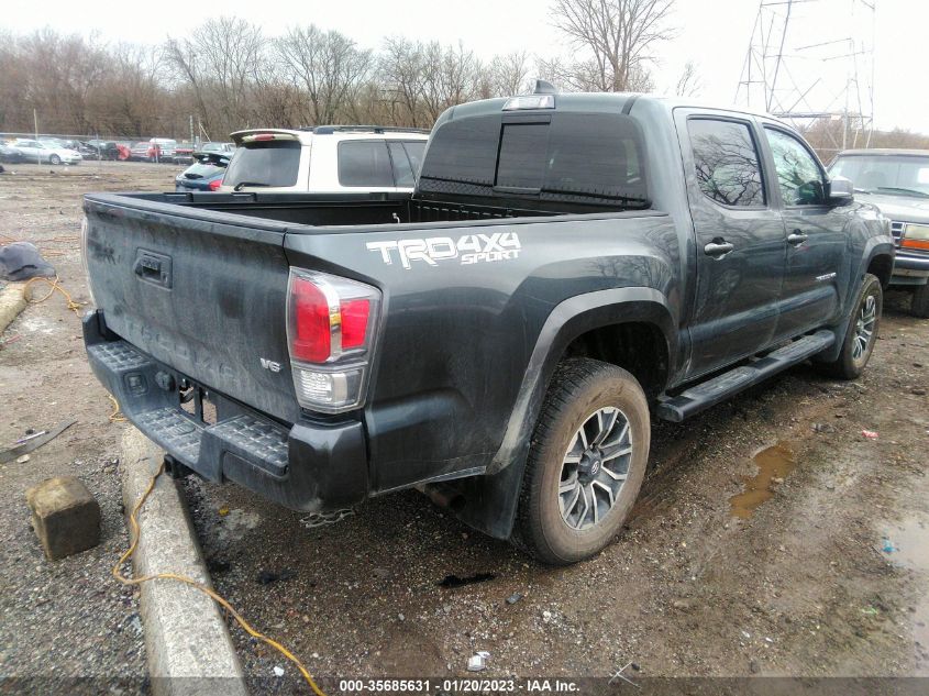 2022 TOYOTA TACOMA 4WD SR/SR5/TRD SPORT VIN: 3TMCZ5AN4NM513492