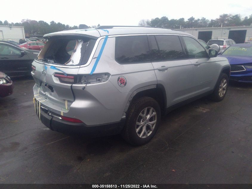 2021 JEEP GRAND CHEROKEE L LIMITED VIN: 1C4RJKBG2M8129617