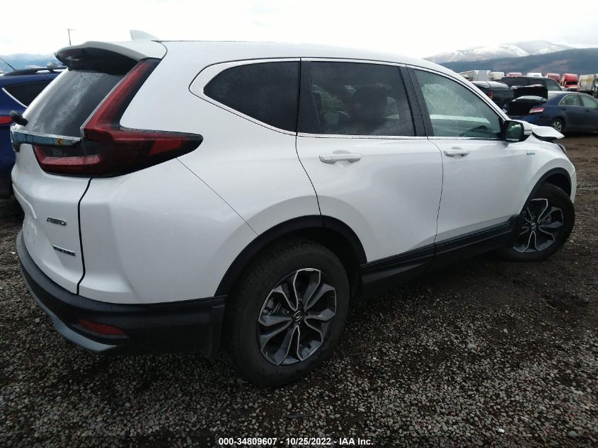 2022 HONDA CR-V HYBRID EX-L VIN: 5J6RT6H83NL033182