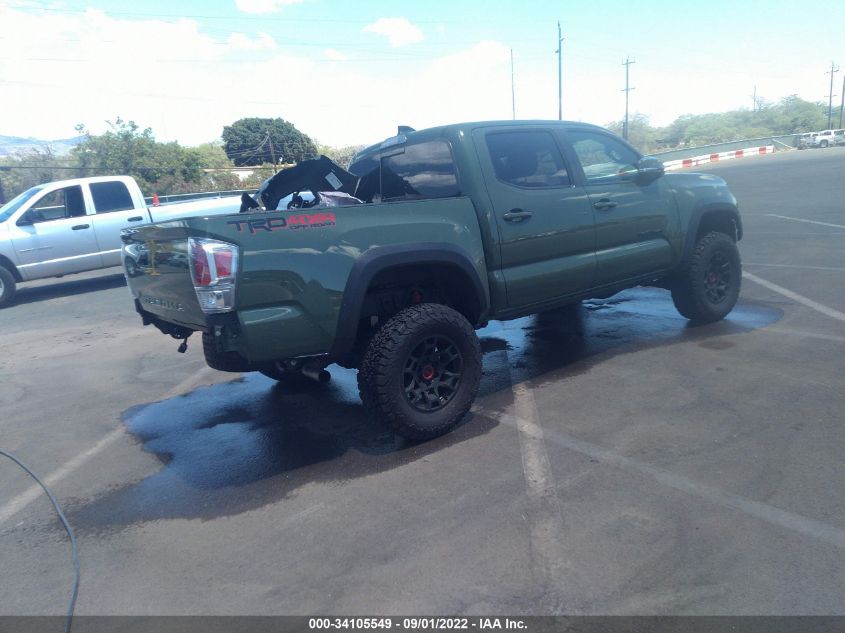 2022 TOYOTA TACOMA 4WD SR/SR5/TRD SPORT VIN: 3TYCZ5AN4NT057398