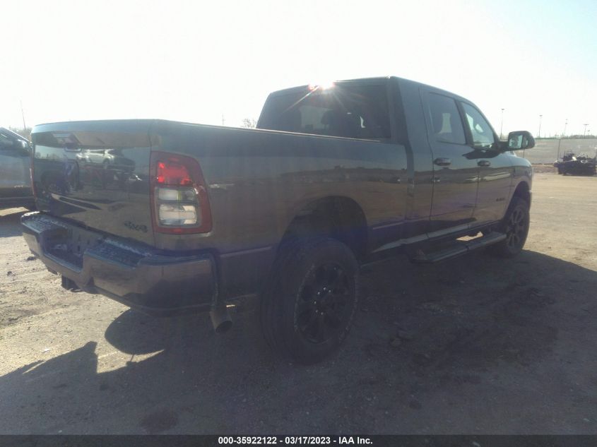 2022 RAM 2500 BIG HORN VIN: 3C6UR5ML0NG309969