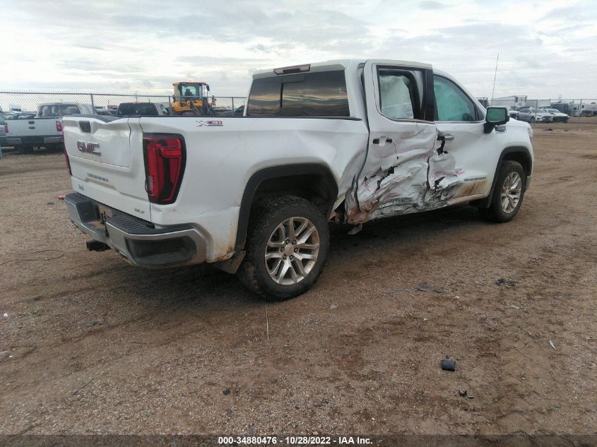 2021 GMC SIERRA 1500 SLT VIN: 3GTU9DEL0MG400451